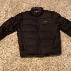 Eddie Bauer black puffer jacket